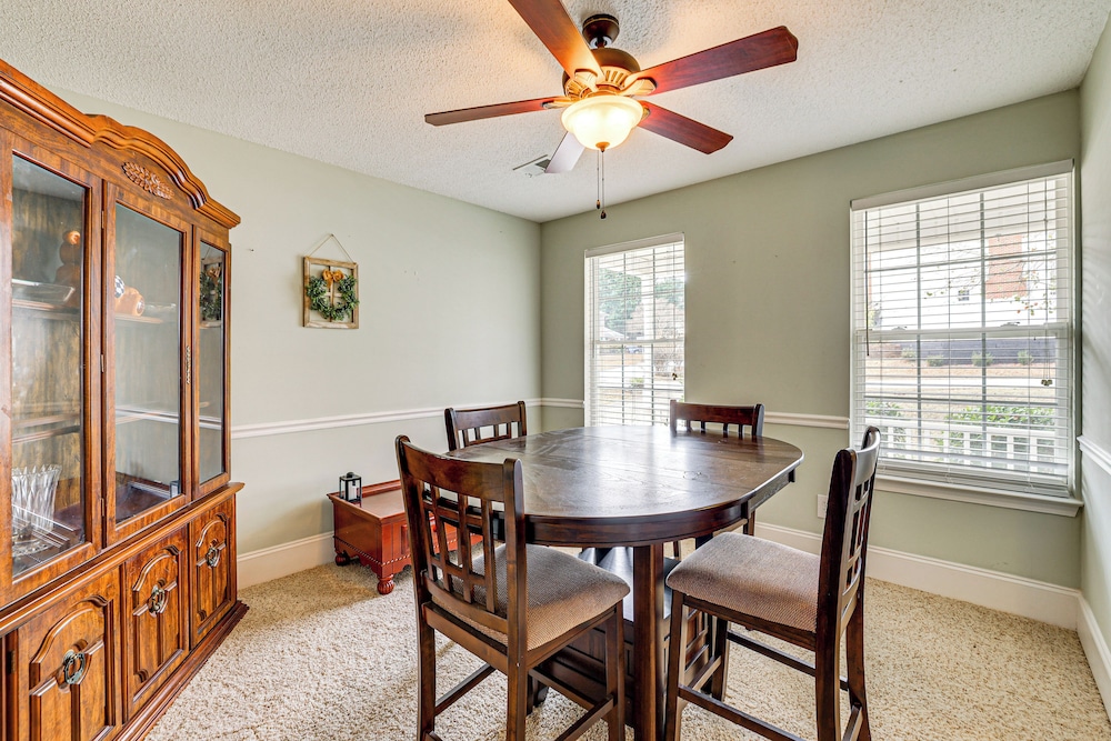 Wooded Trail On-site, Spacious Simpsonville Home