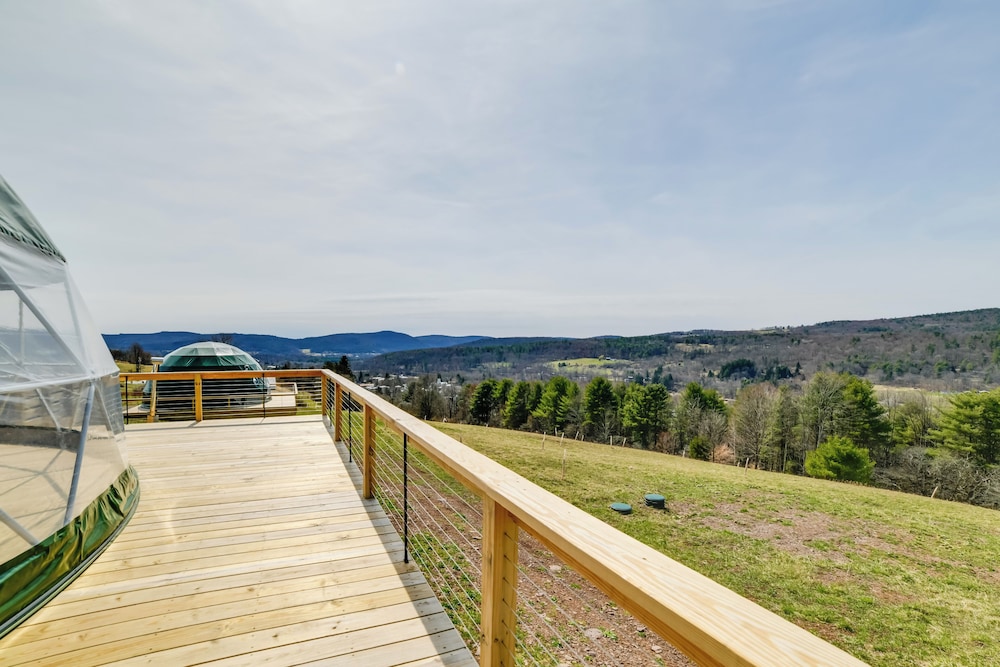Catskills Glamping at The Deer Dome in Franklin!