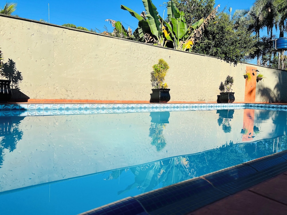 casa com piscina