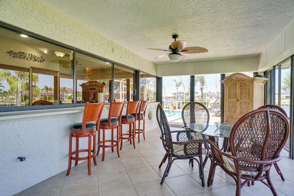 Private Dock: Canalfront Home in Cape Coral view 4