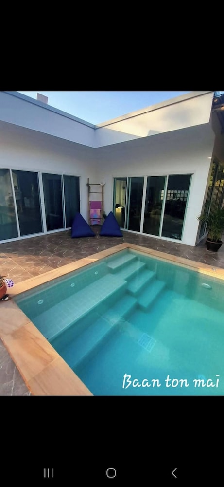 Baan ton mai 2 Bedrooms 400 m From the Beach