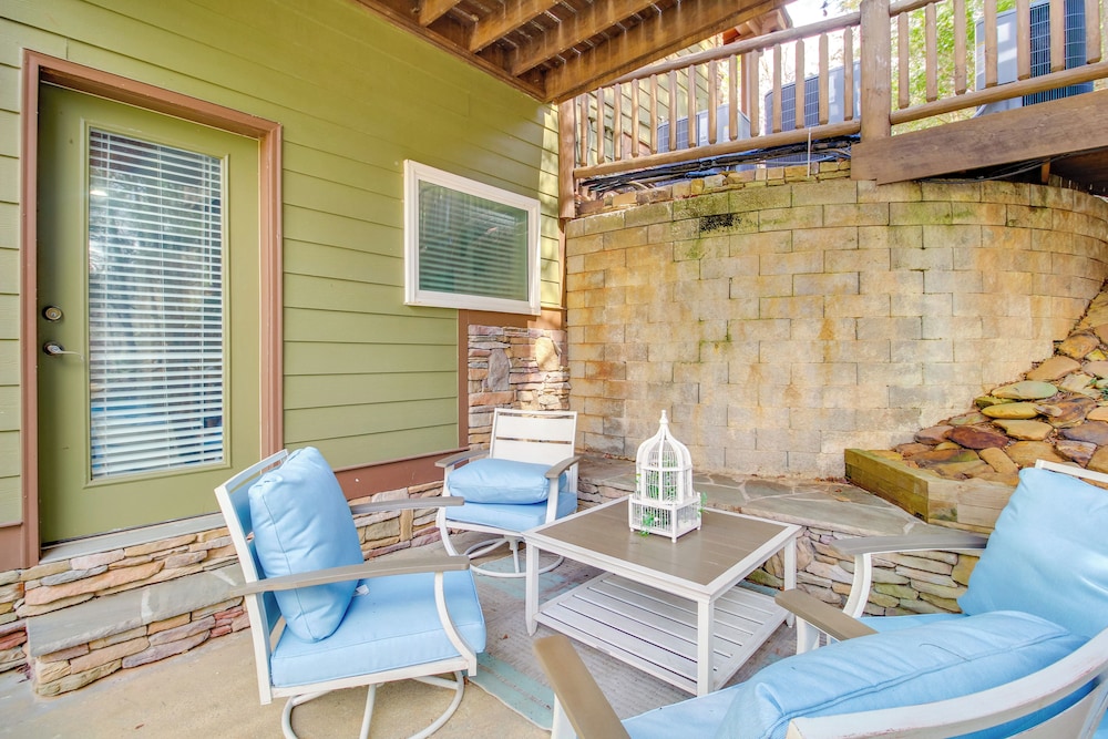 Game Room & Fire Pit: Riverfront Home in Ellijay!