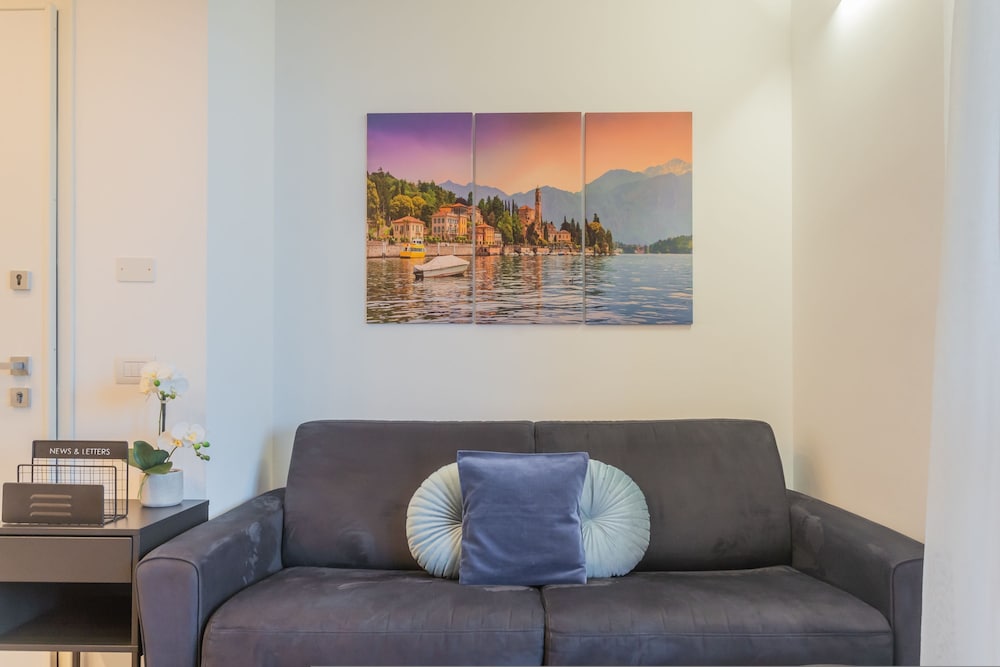 We Lake Como in Argegno