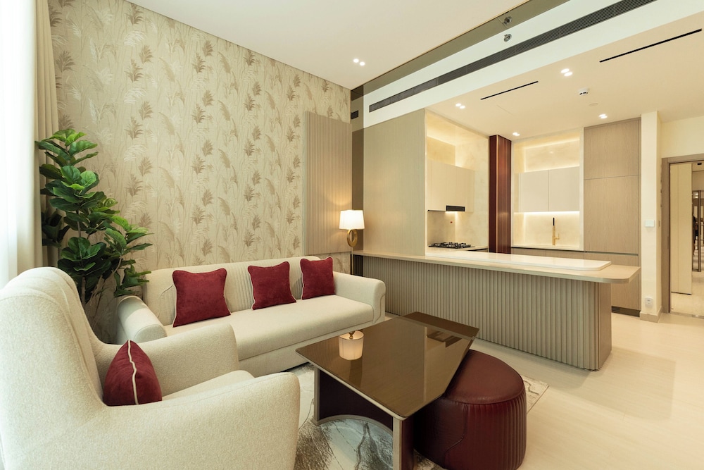 Designer 1BR with Private Pool in JVC