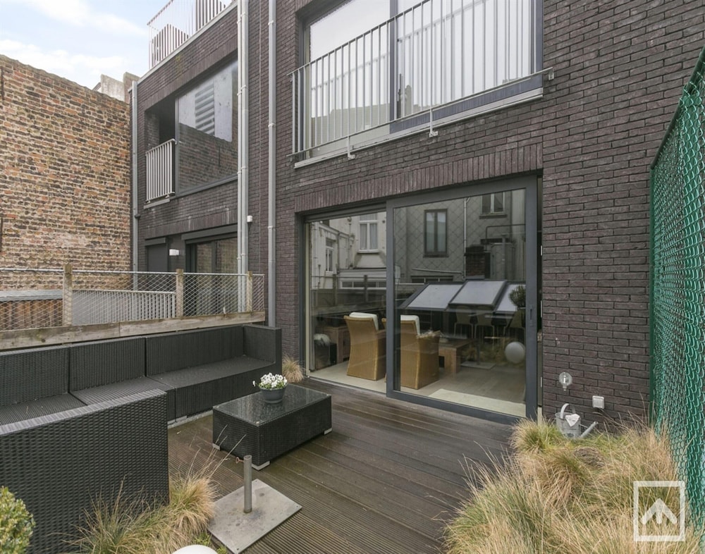 Duplex in Blankenberge Steps From Seafront