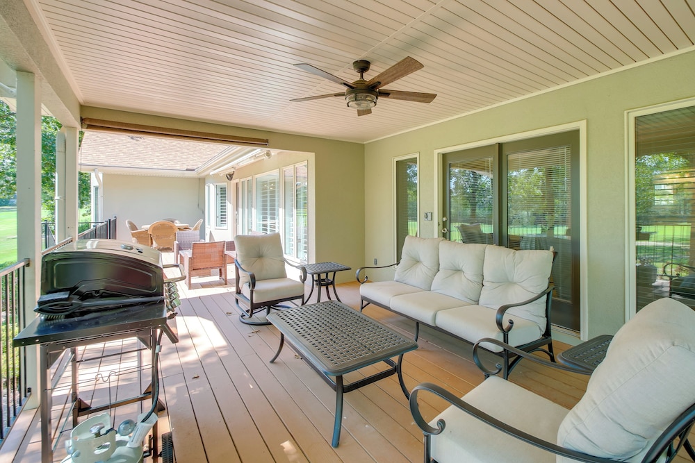 Golf Course View: Elegant Hot Springs Village Home