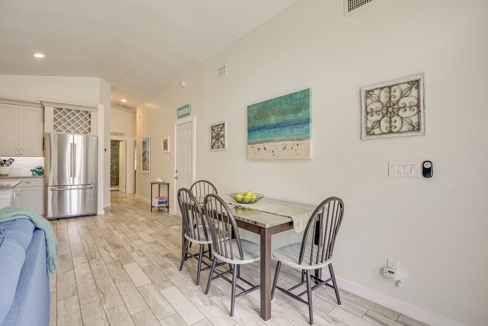 1 Block to Beach, Patio: Updated St Augustine Home