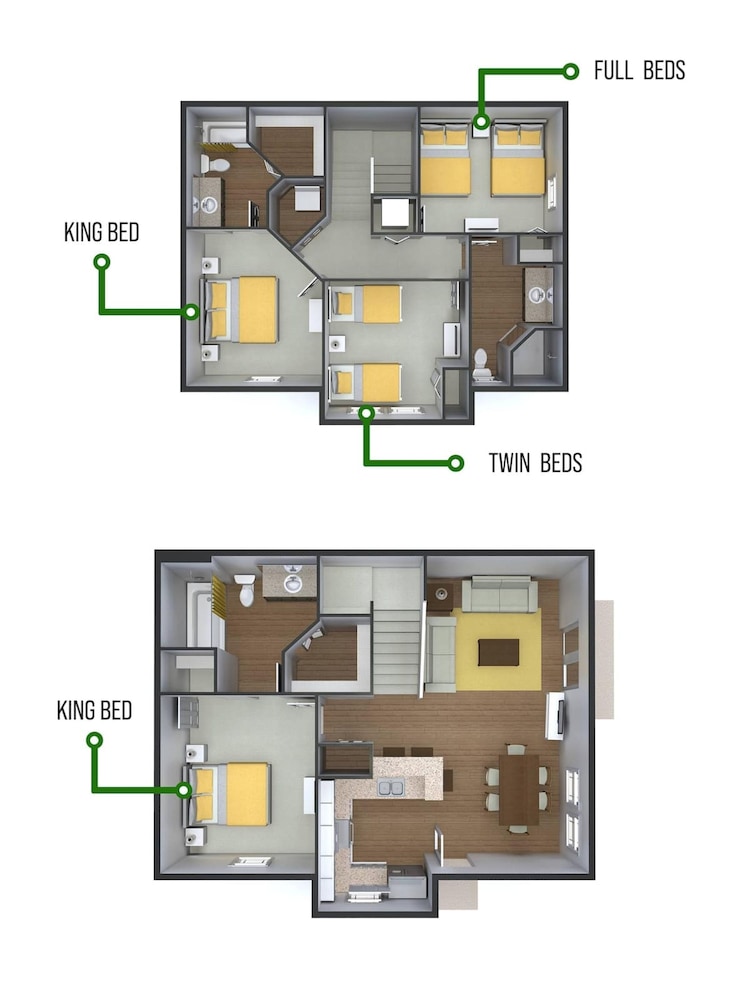 Charming Townhouse 4 BR up to 12 People Wl8972