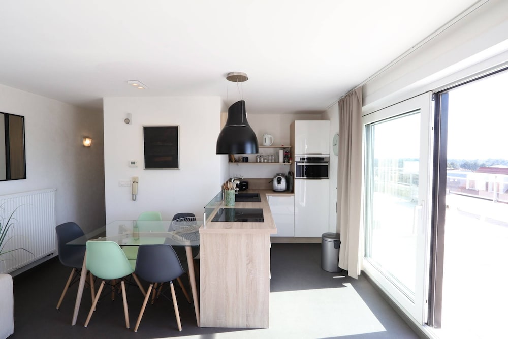 Penthouse in Knokke Near Beach and Lippenslaan