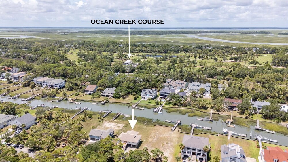 Coastal Charm With Canal Views - 419 Tarpon Blvd, Fripp Island