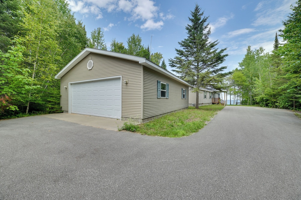 Cheboygan Getaway w/ Fire Pit & Lake Access!