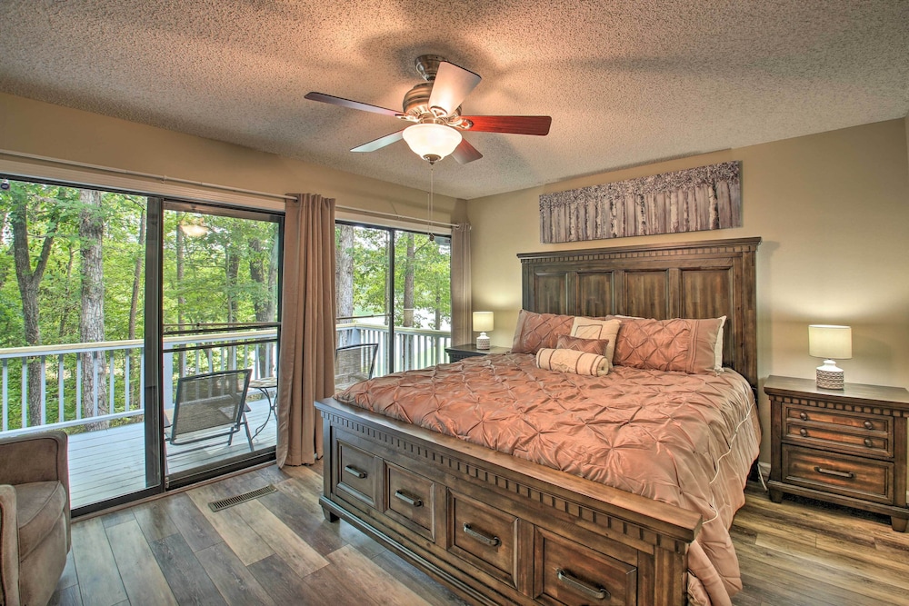 Furnished Deck & Grill: Hot Springs House