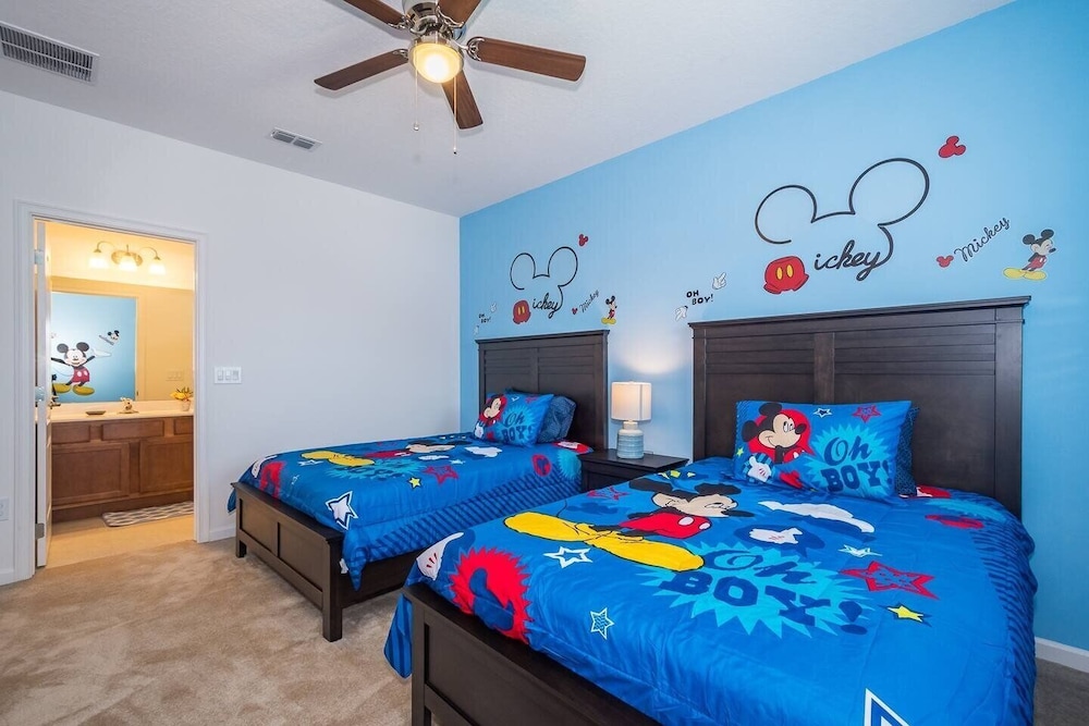 12br Resort Villa With Pool & Spa Near Disney 12 Bedroom Home
