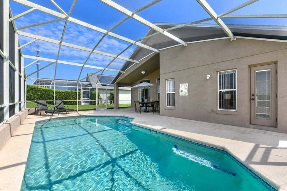 Cozy 4br Pool Home W/ Game Room Near Disney 4 Bedroom Villa