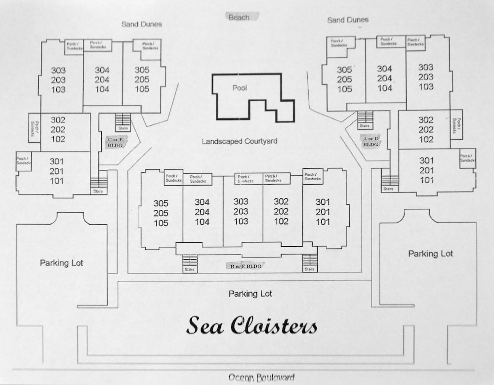Sea Cloisters 101d 3 Bedroom Condo by RedAwning