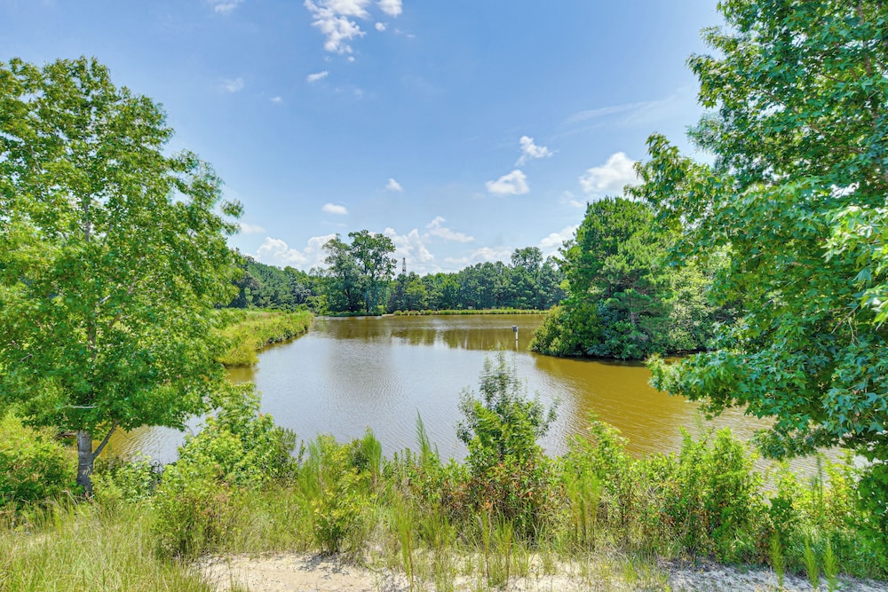 78-acre Retreat Near Campbell U: Fish, Play, Relax