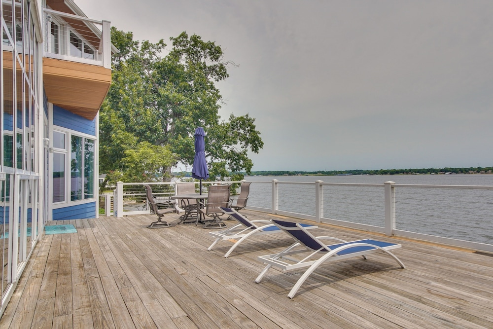 Indoor Pool + Waterfront Deck: Spacious Jay Home