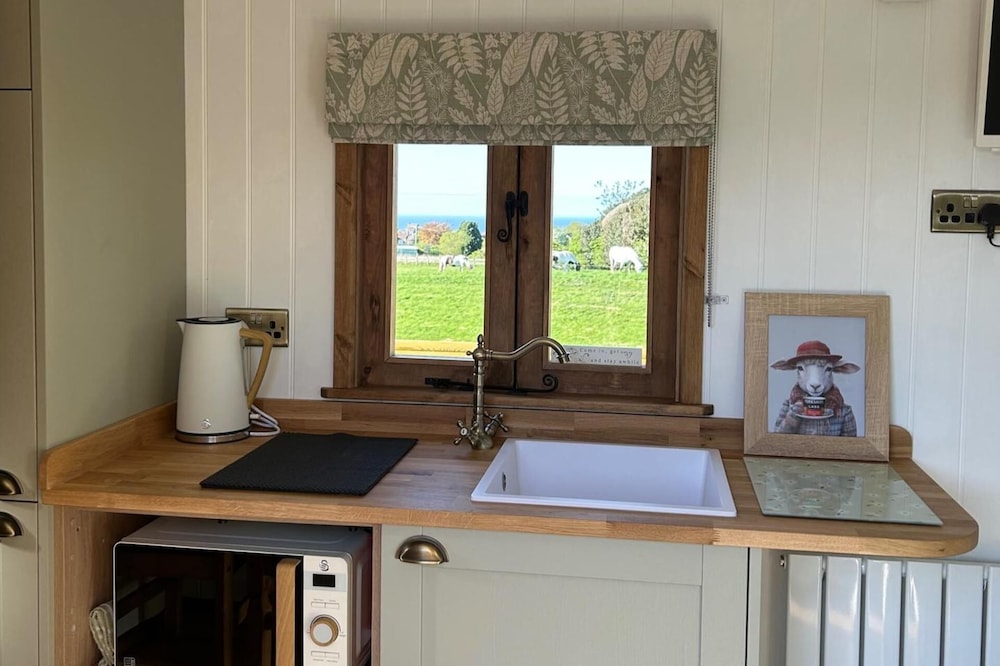 Fernlea Luxury Shepherds Hut - Sleeps 2 & Hot Tub