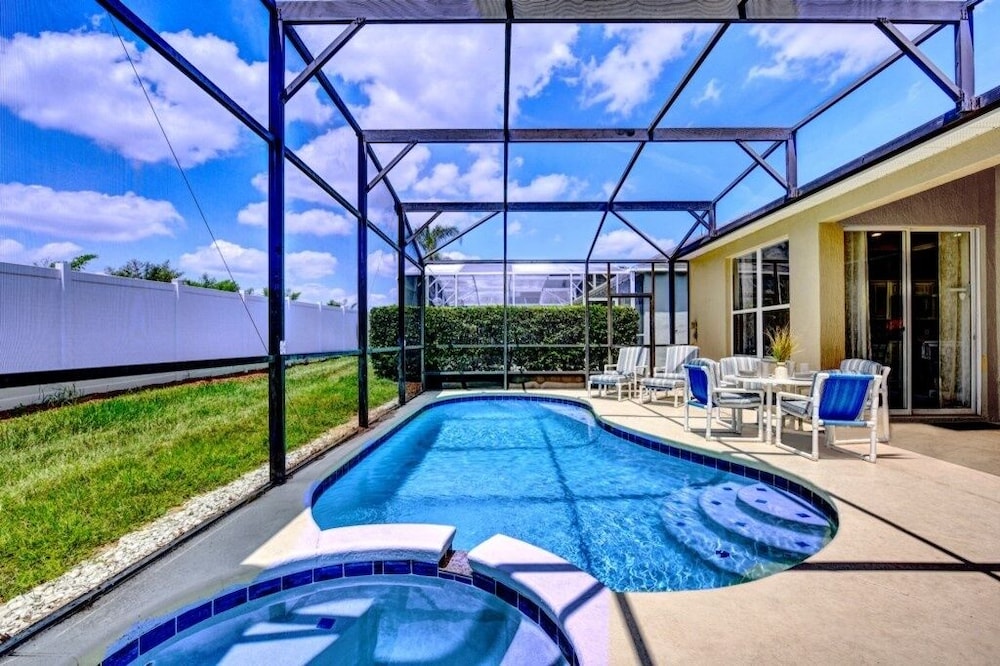 4br Resort Villa W/ Pool & Spa Close To Disney 4 Bedroom Villa
