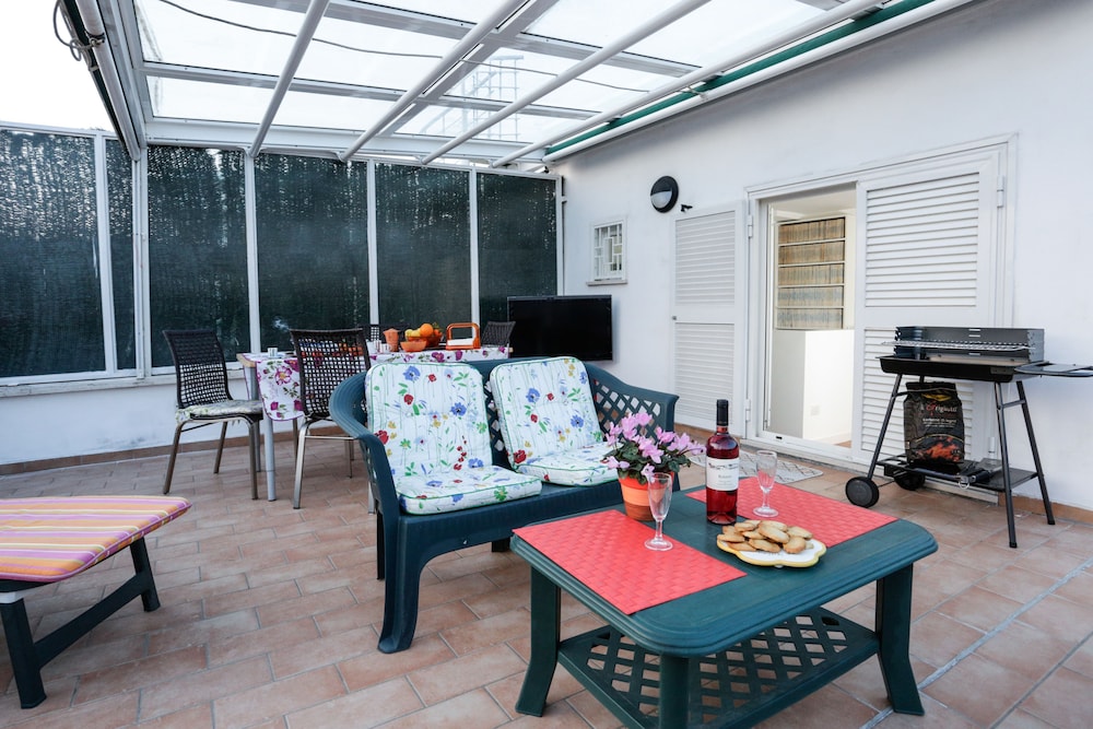 Enjoy the Sunset on Your Vatican Terrace