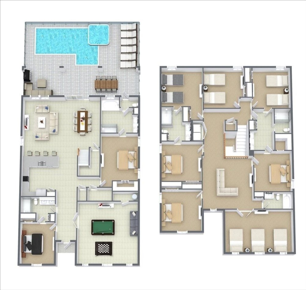 8 Bedroom & Theme Rooms For Kids In Storey Lake 9 Home by RedAwning view 2