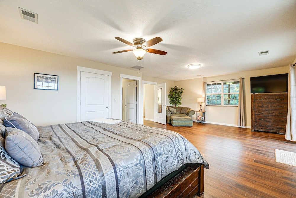Lakeside Blue Eye Escape w/ Game Room & Hot Tub! view 5