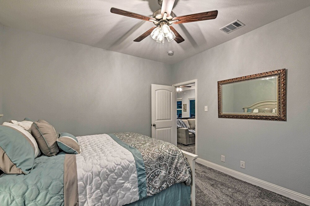 Luxury Granbury Home w/ Game Room: Steps to Lake!