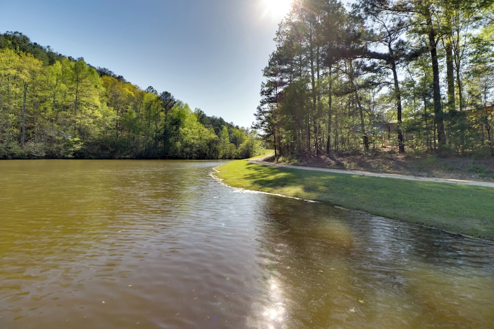 Fish & Hike: Cabin Hideaway w/ Deck in Alabama