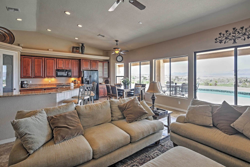 Private Pool: Mtn-view Lake Havasu City Retreat view 4
