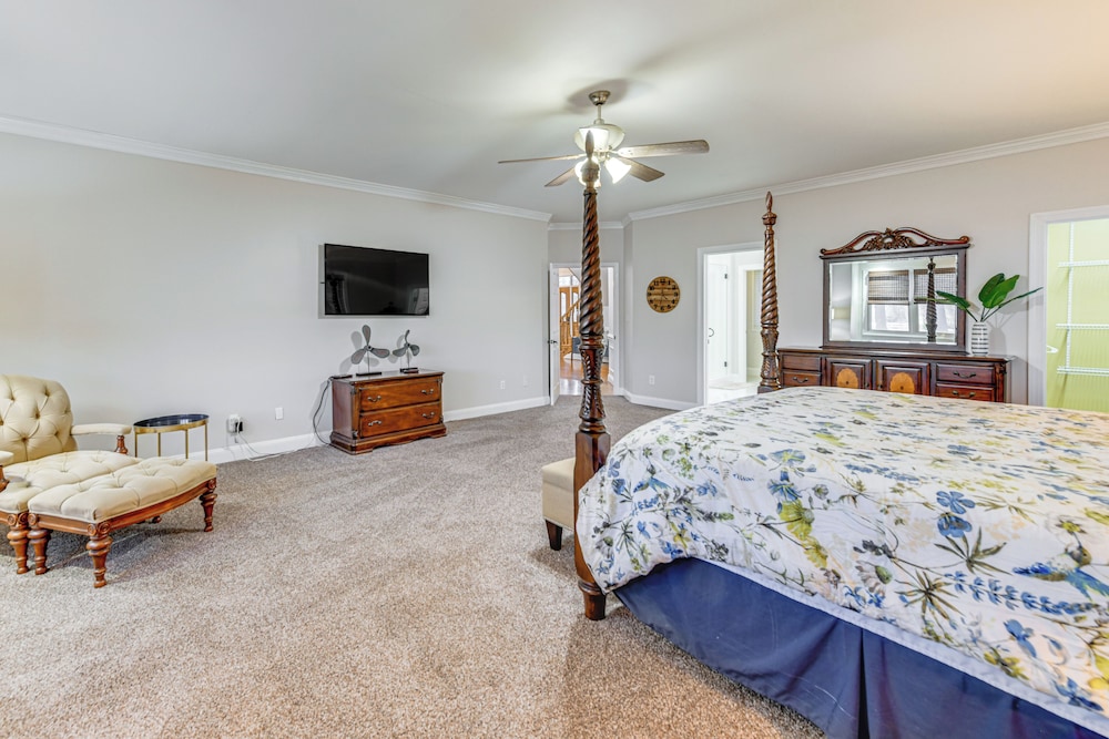 Waterfront Home w/ Dock on Lake Gaston!