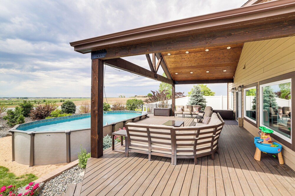 Private Hot Tub + Game Room: Keenesburg Getaway!