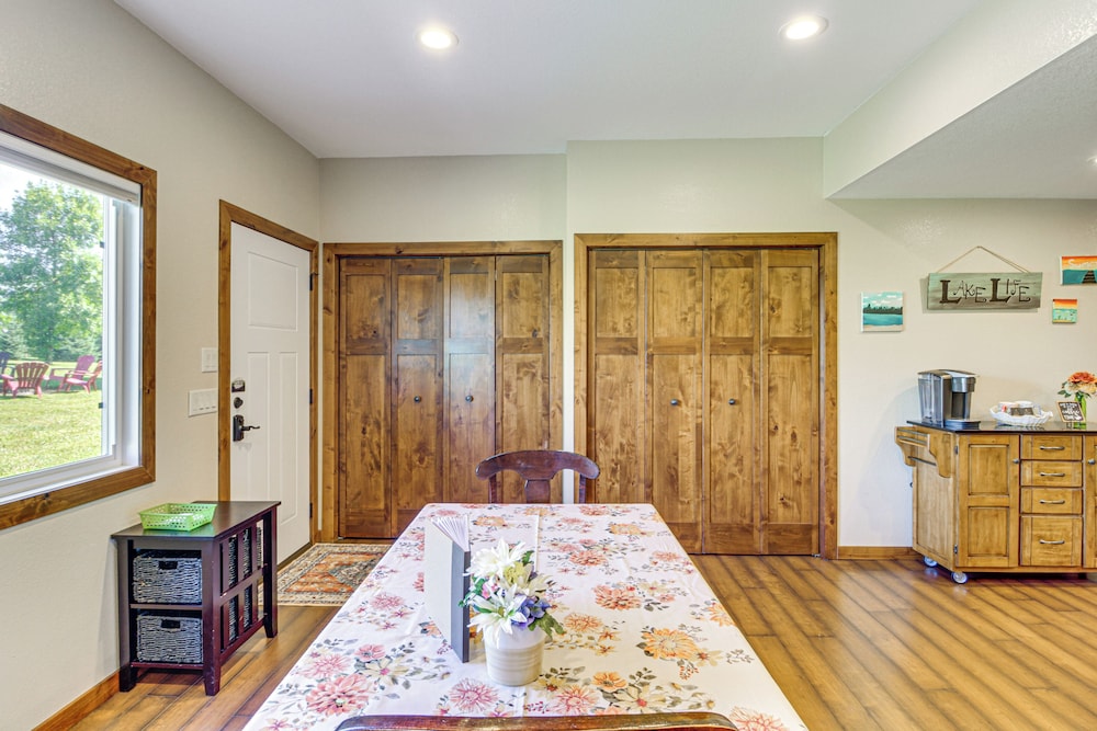 'elbow Lake Escape' w/ Dock in Underwood!