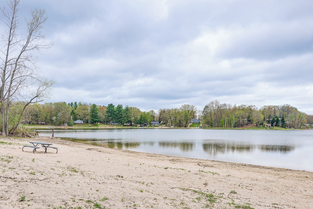 Walk to Gray Lake: Pet-friendly Cottage