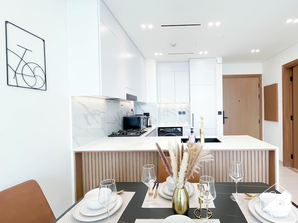 Bright & Modern1br Binghatti Amber JVC Dubai