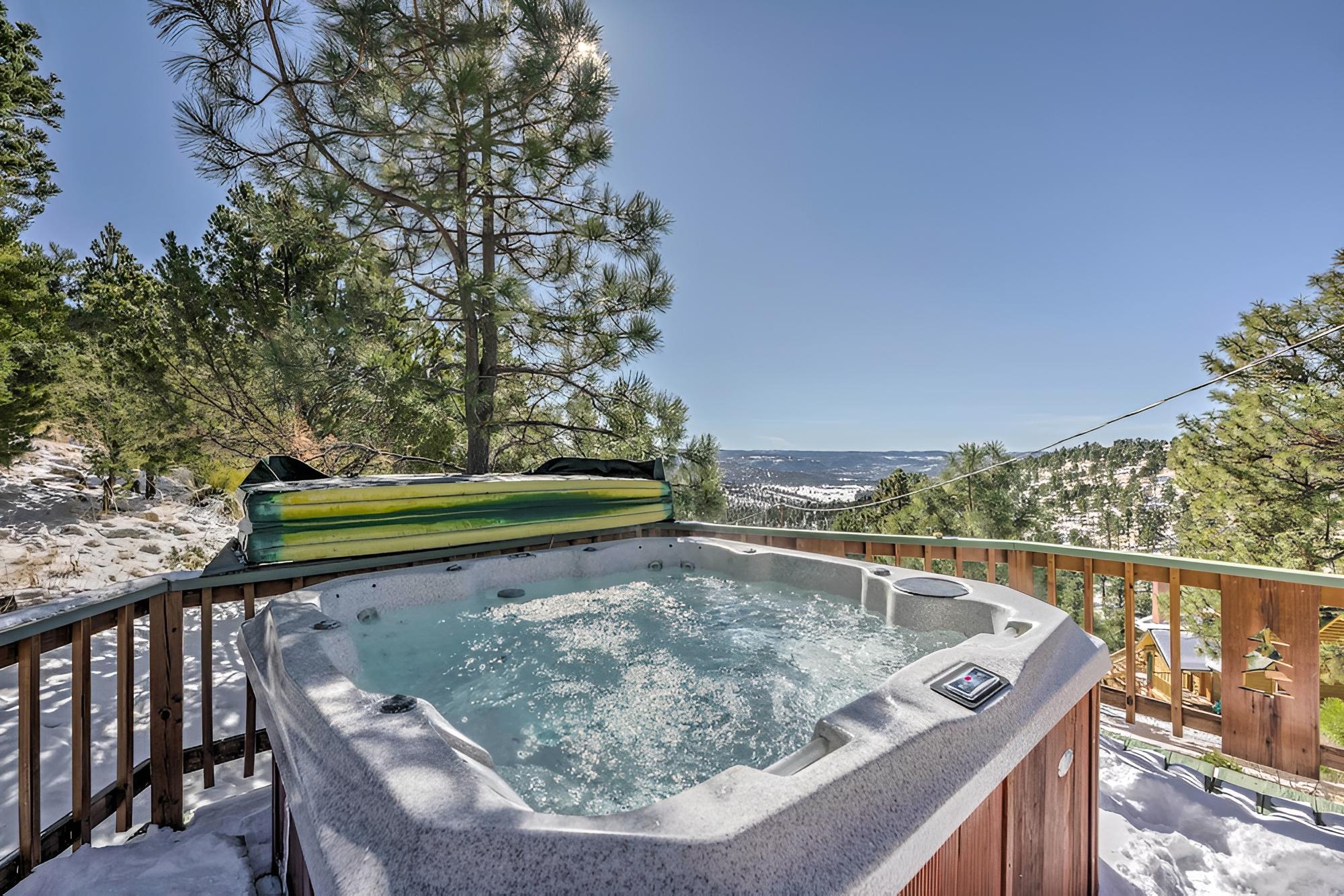 Mountaintop Ruidoso Cabin w/ Panoramic Views! view 2