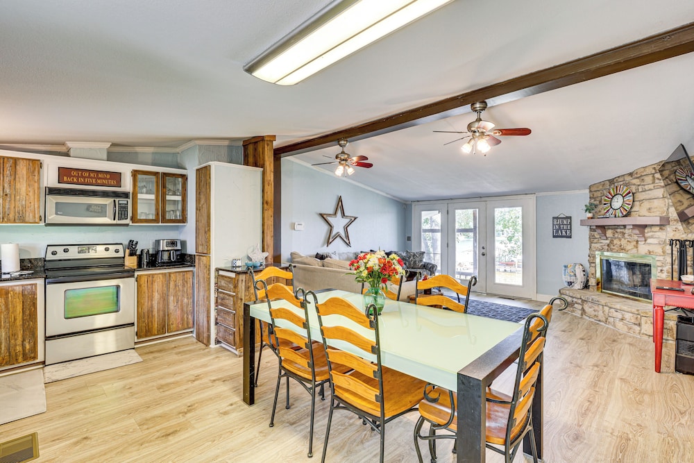 Lakefront Escape w/ Game Room & Dock in Mabank!