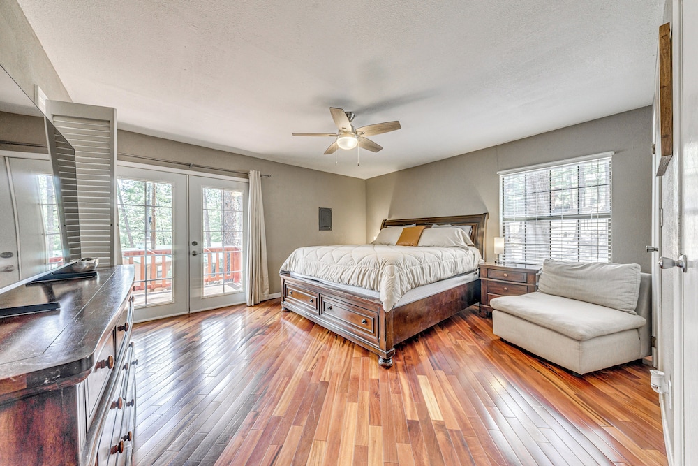 1 Block to Hiking: Ruidoso Home w/ Game Room