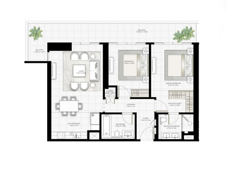 Mesmerizing 2BR in Emaar Beachfront With Sea Views