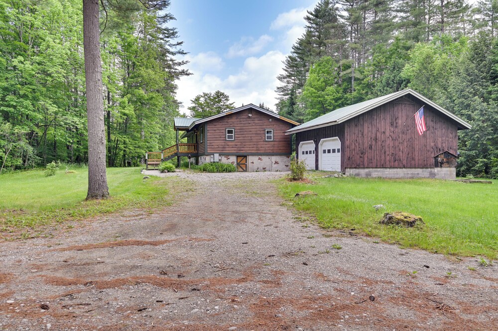 River Access On-site: Schroon Lake Gem on 21 Acres