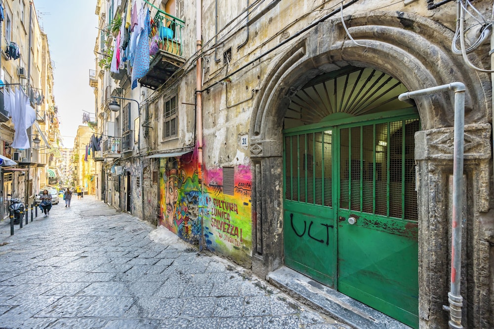 Murales Street on Spanish Quarter