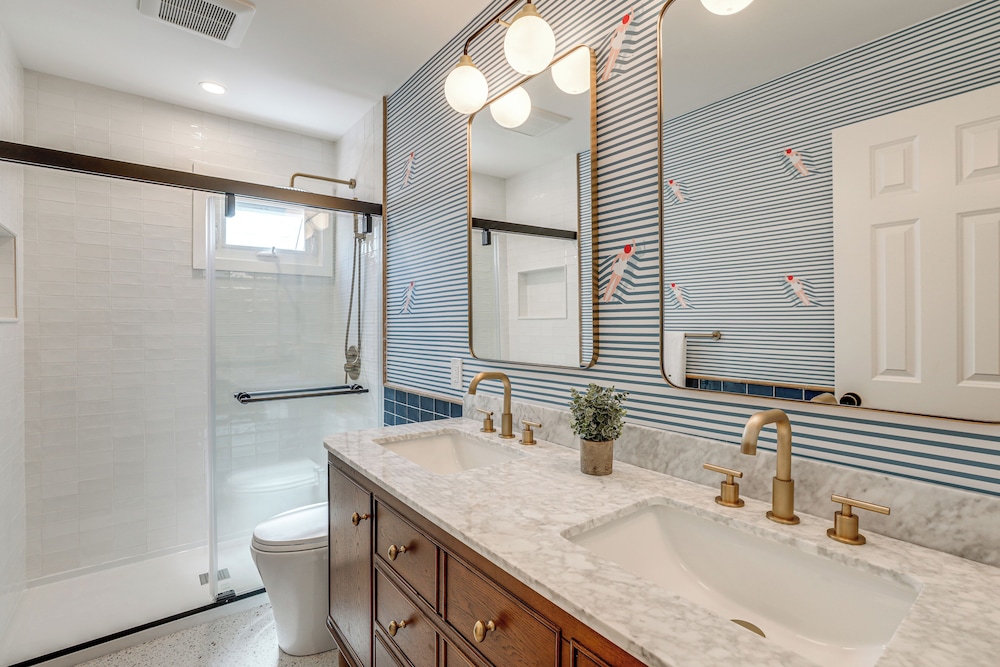 Walk to Beach! Point Pleasant Home w/ Heated Pool