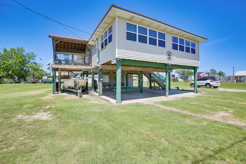 Port Sulphur Retreat w/ 2 Balconies & Bayou Access view 5