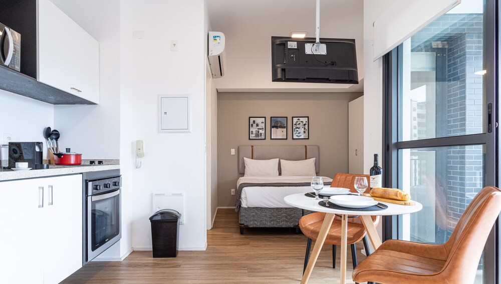 Setin Downtown Genebra by Viva - Apartamentos completos na Bela Vista com piscina