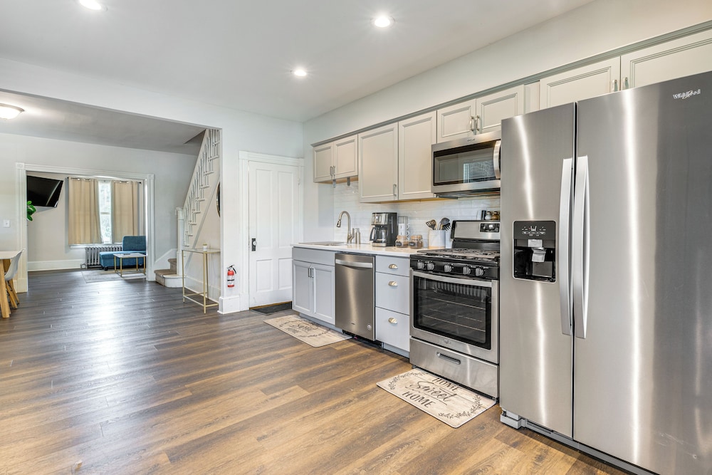 1 Block to Stroudsburg Main St: Chic Townhome