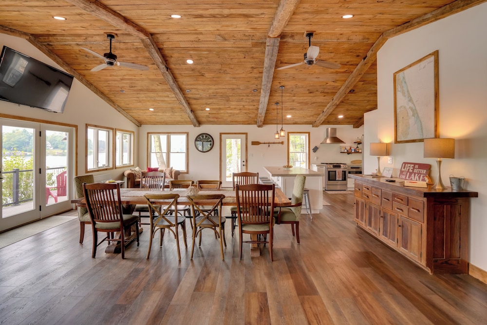 Ski, Skate & Sit Fireside: Crooked Lake Getaway
