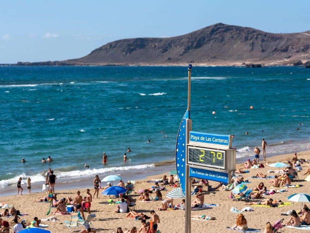 Loft on Las Canteras Beach Terrace sea Views Wifi