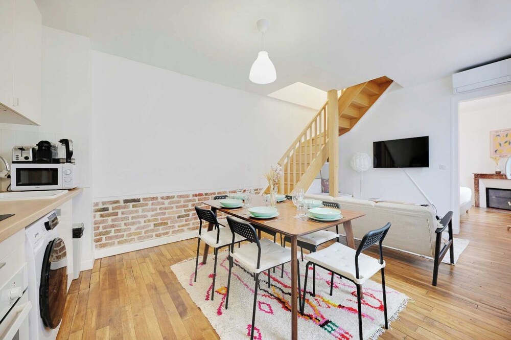 Modern House With AC -3br-6p- Asnieres-sur-seine