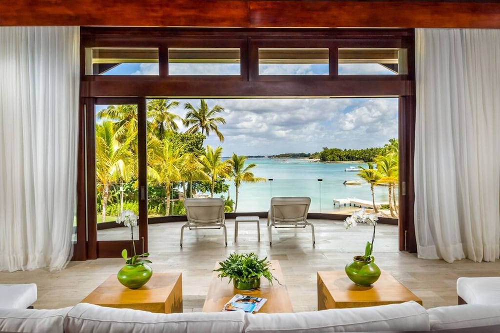 Beachfront Estate w Pool Elevator Chef Butler