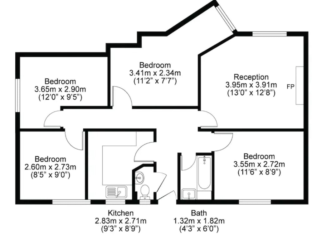 Spacious 4 Bedroom Apartment in Bethnal Green