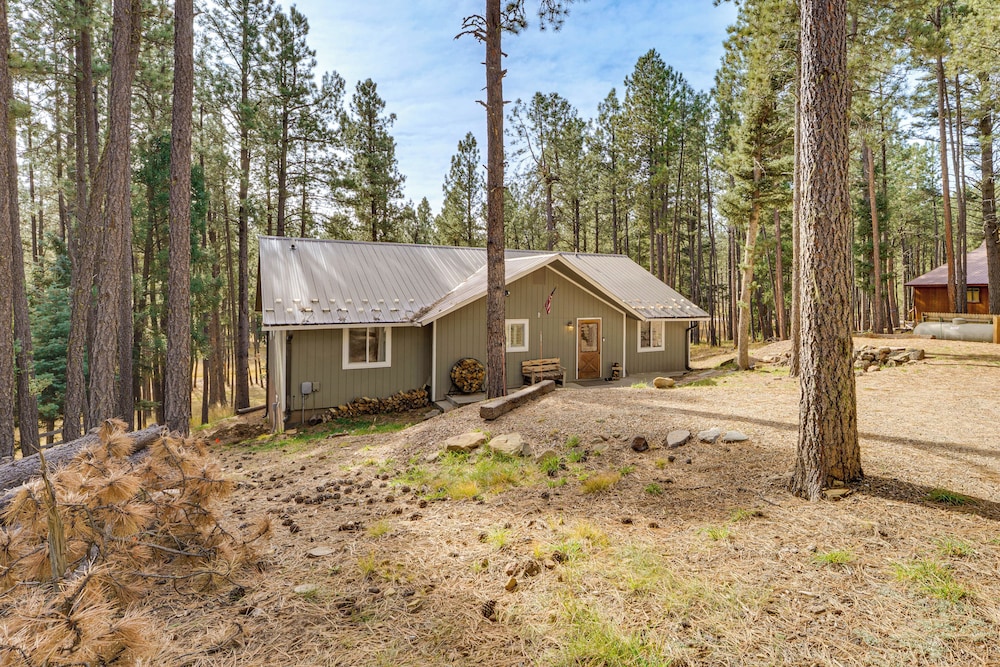 4 Mi to Angel Fire Resort: Home w/ Fire Pit!